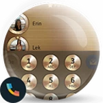 Logo of Theme Dialer Copper Gold Metal android Application 